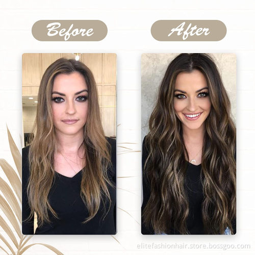 Wholesale Double Drawn Very Thick End European Human Hair High Quality Natural Hair Weft Weave 100g Straight Hair Weft Extension